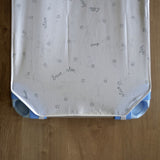 Adjustable crib hammock sheet Green