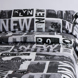 Brooklyn microfiber duvet cover