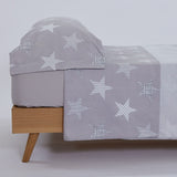 Microfiber sheet set stars