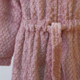 Robe de chambre femme Oslo fraise corail
