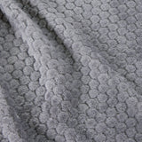 Peignoir corail unisexe gris Oslo