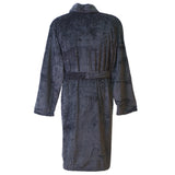 Men's Oslo Lead Coral Fleece Robe