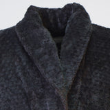 Men's Oslo Lead Coral Fleece Robe
