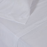 Ensemble de draps en microfibre blanc