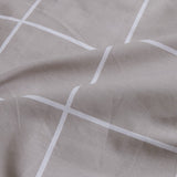Ona beige cotton sheet set