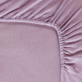 Draps-housses violet basic plus