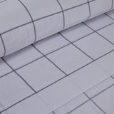 White cotton sheet set