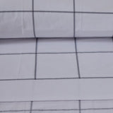 White cotton sheet set