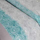 Ursula gray satin sheets