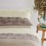 Ursula beige sedaline sheets