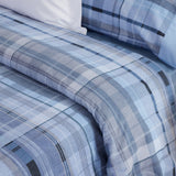 Agnes blue flannel duvet cover