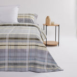 Agnes gray flannel duvet cover