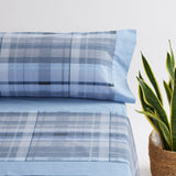 Agnes blue flannel sheets