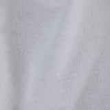Ensemble de draps pour berceau en flanelle 068 blanc/bleu