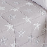 Couette d'hiver en microfibre étoiles