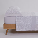 Noelia gray sheet set