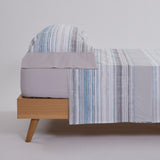 Allison gray sheet set