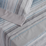 Allison gray sheet set
