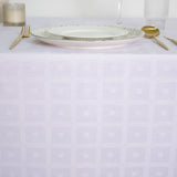 Jacquard satin tablecloth hospitality