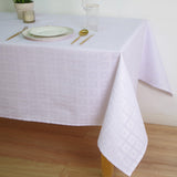 Jacquard satin tablecloth hospitality