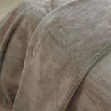 Plaid corail des alpes beige