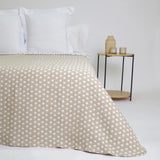 Jacquard bedspread 1542 beige