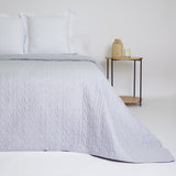Sam microfiber quilt coverlet