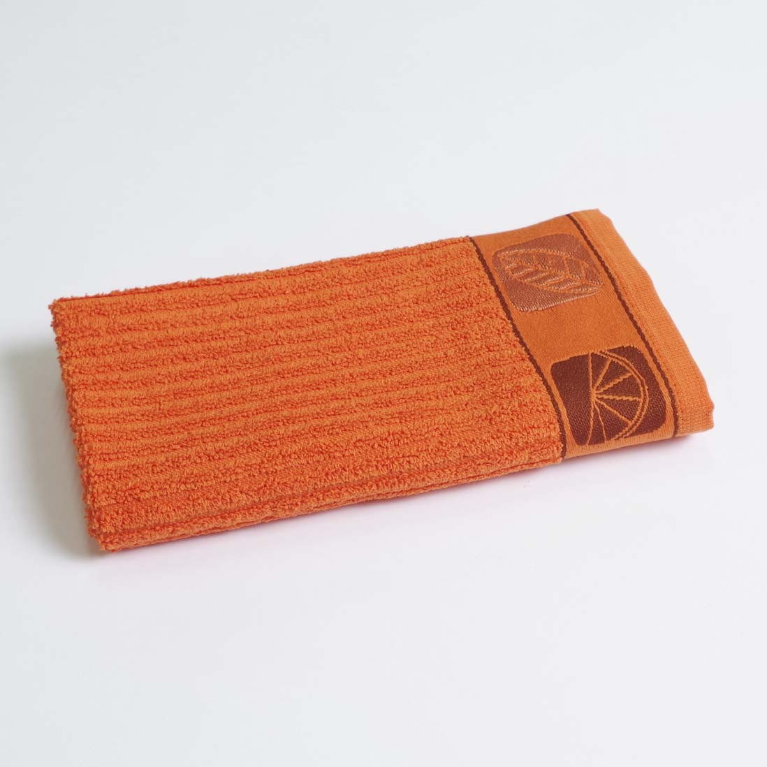 Torchon de cuisine en éponge avec bordure jacquard 13366