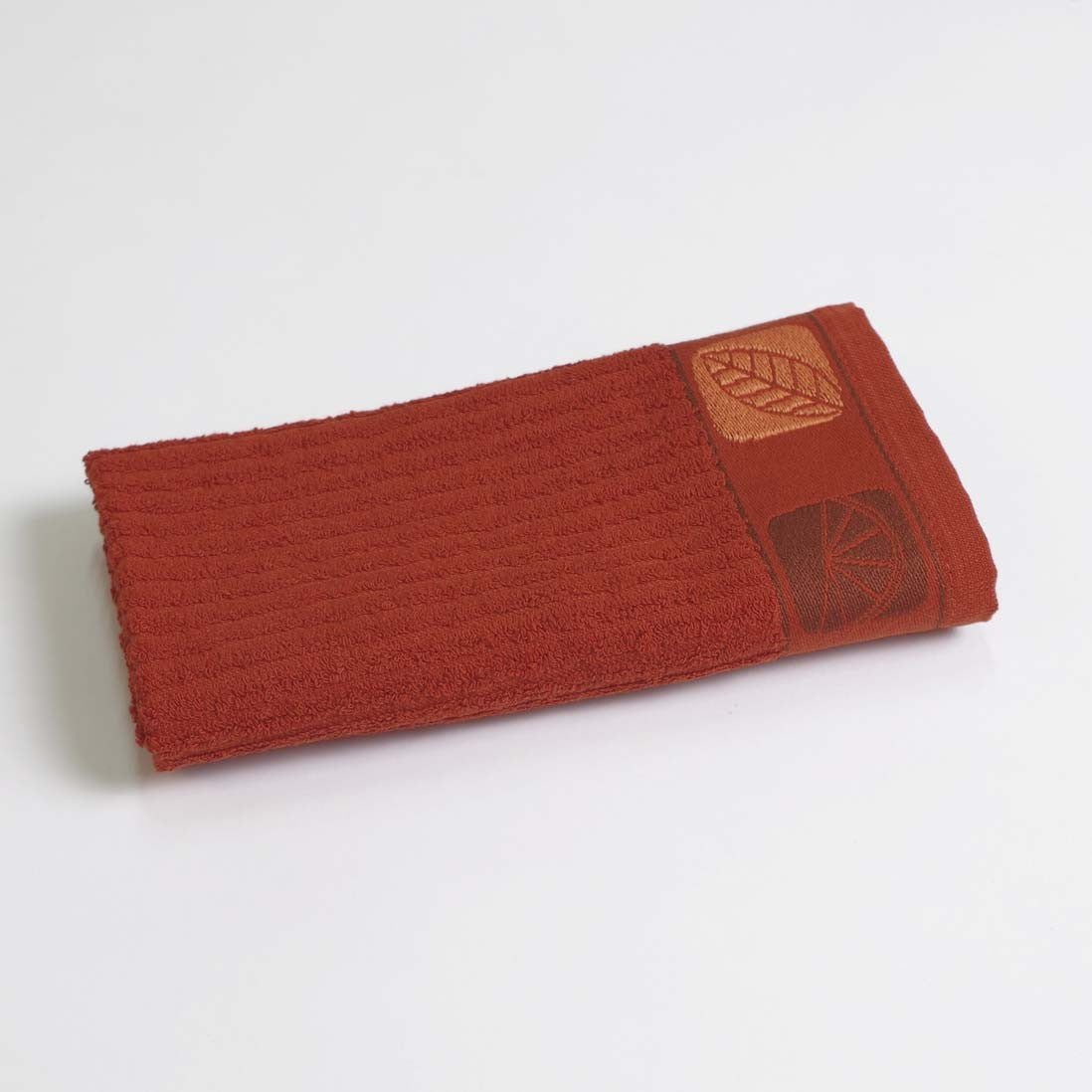 Torchon de cuisine en éponge avec bordure jacquard 13366