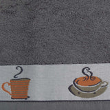 Jacquard border terry kitchen towel 10264