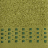 Torchon de cuisine en éponge avec bordure jacquard 10371