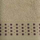 Torchon de cuisine en éponge avec bordure jacquard 10371