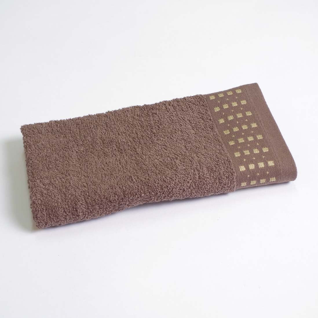 Torchon de cuisine en éponge avec bordure jacquard 10371