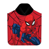Poncho de bain en microfibre pour enfants Spiderman 1378///