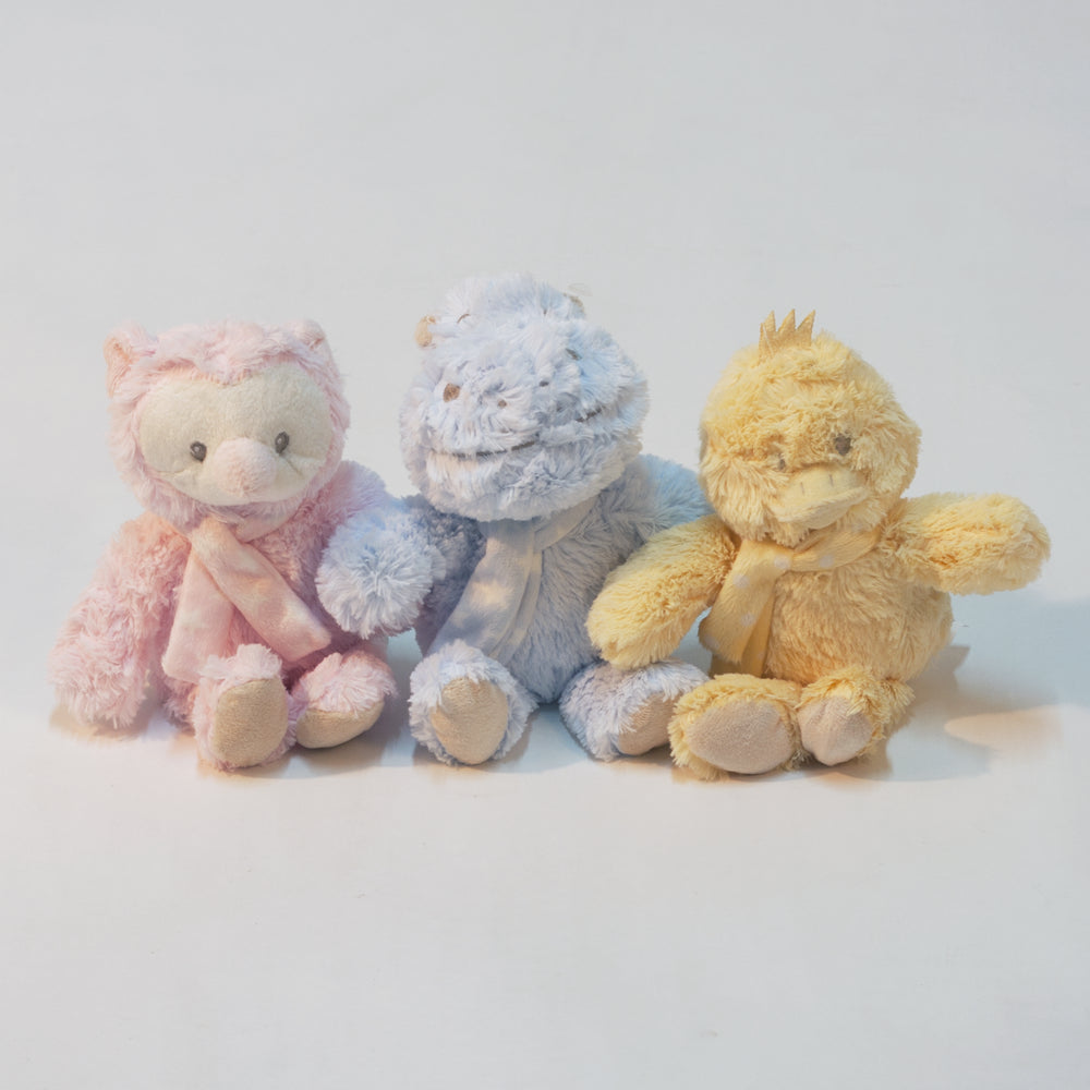 PELUCHES 3 UNIDADES  MONO TIGRE LEOPARDO
