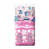 Stitch pink 3-piece sheet set