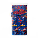 Parure de draps Spiderman bleu 3p