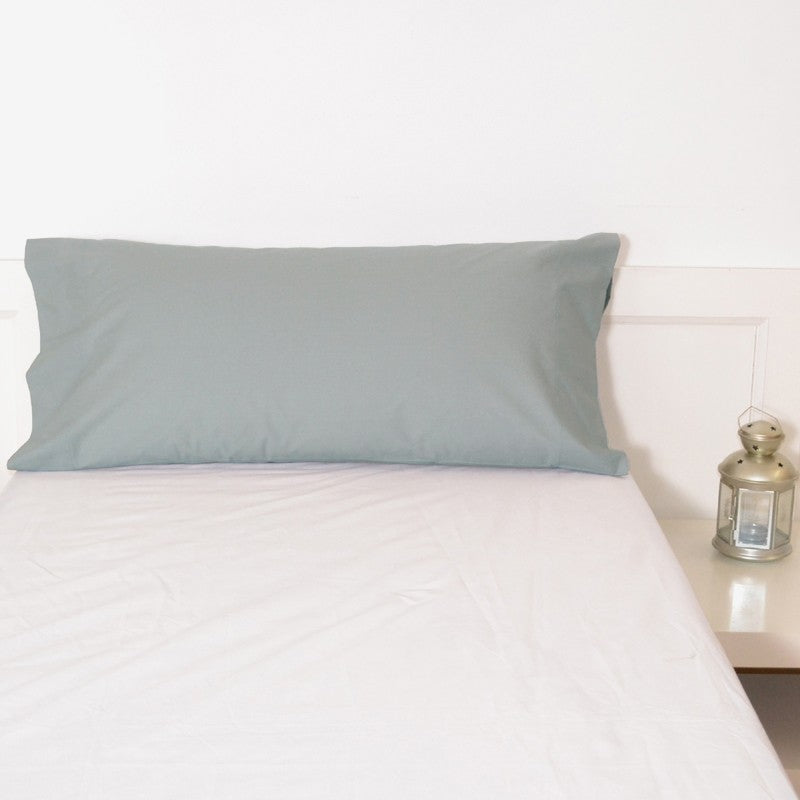 FUNDA ALMOHADA GRIS PERLA BASIC