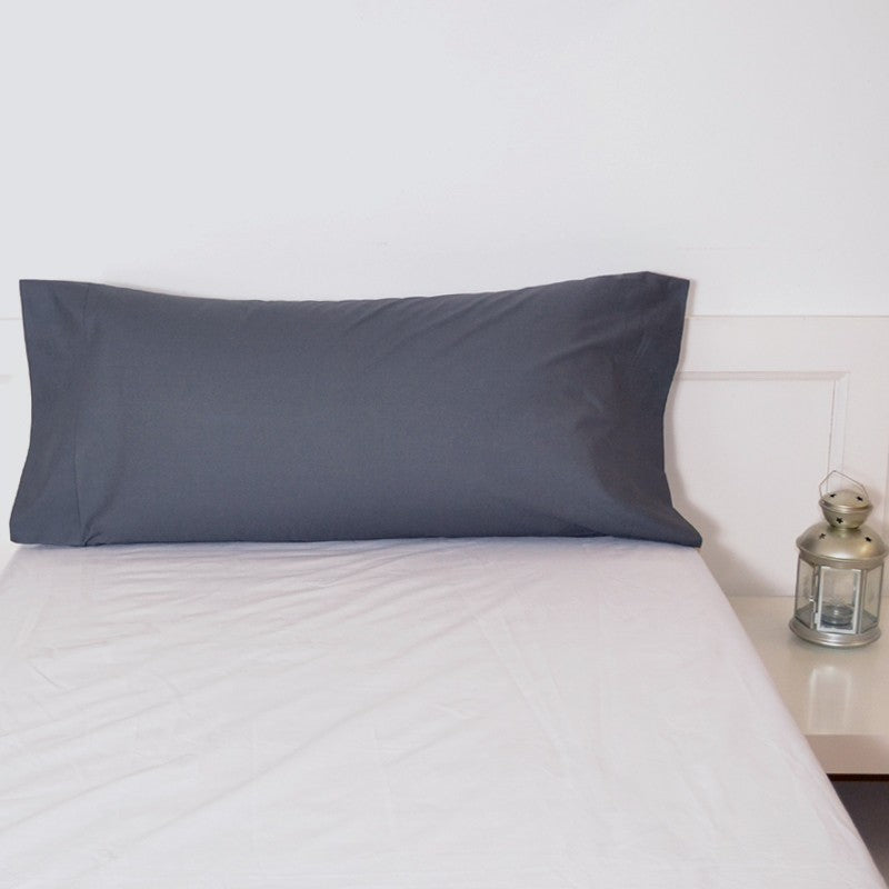 FUNDA ALMOHADA GRIS PLOMO BASIC