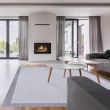 Alfombra tejido de vinilo Gris-Gris