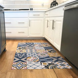 Alfombra vinílica hidráulica Patch Azul