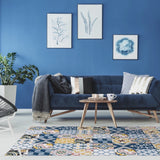 Alfombra vinílica hidráulica Patch Azul