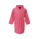 Peignoir en microfibre à fraises pour enfants