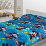 Mickey Mouse Coral Fleece Sheet Set