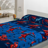 Ensemble de draps en polaire corail Spiderman