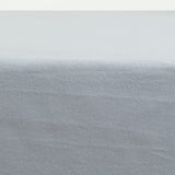 Cotton flannel crib fitted sheet white