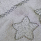 Cape de bain 476 blanc-gris