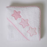 Cape de bain 476 blanc-rose