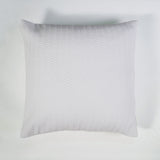 Housse de coussin Jacquard blanche 1979