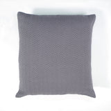 Housse de coussin Jacquard 1979 gris plomb